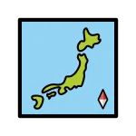 Map Of Japan SVG Icon
